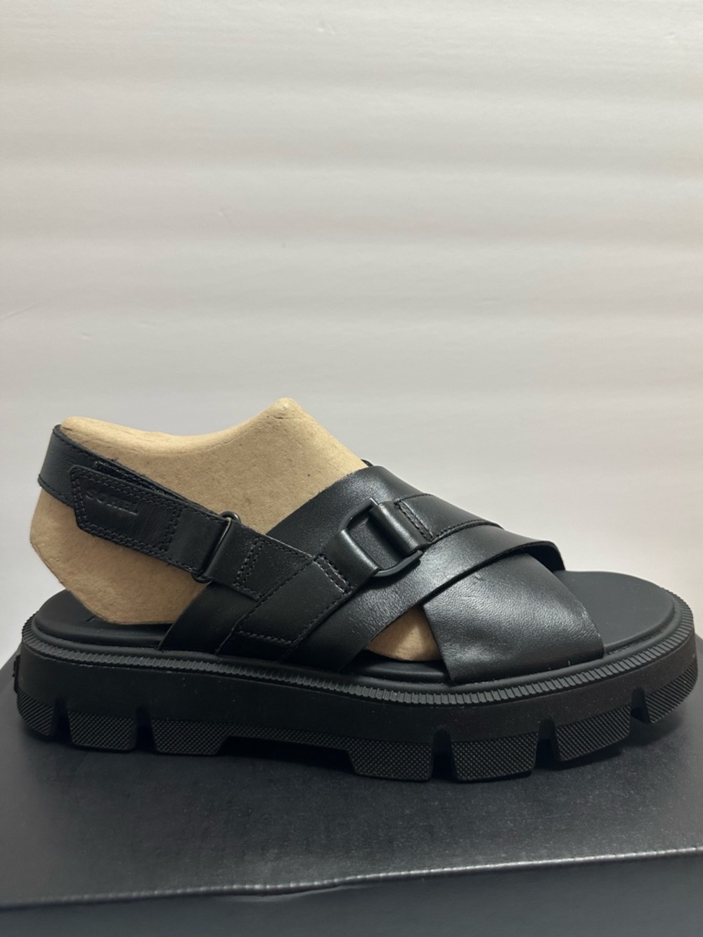 Sorel Black Rein CB™ Crisscross Sandal